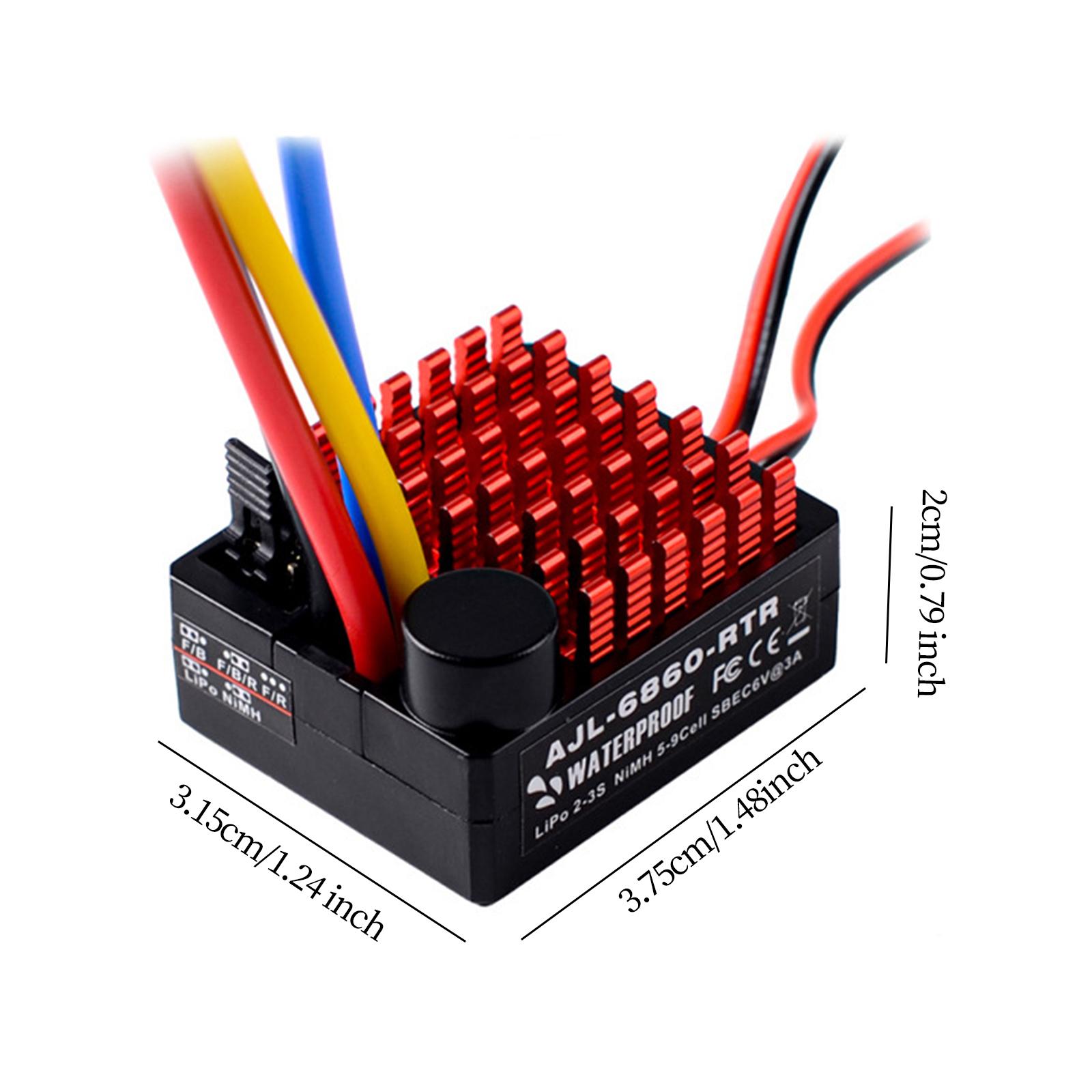 60A Brushed Electronic Speed C - Diy Boat Electronics review and price