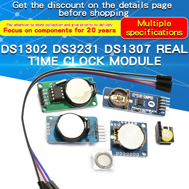 1PCS DS1302/DS1307/PCF8563/DS3 - Rtc Module Ds3231 review and price