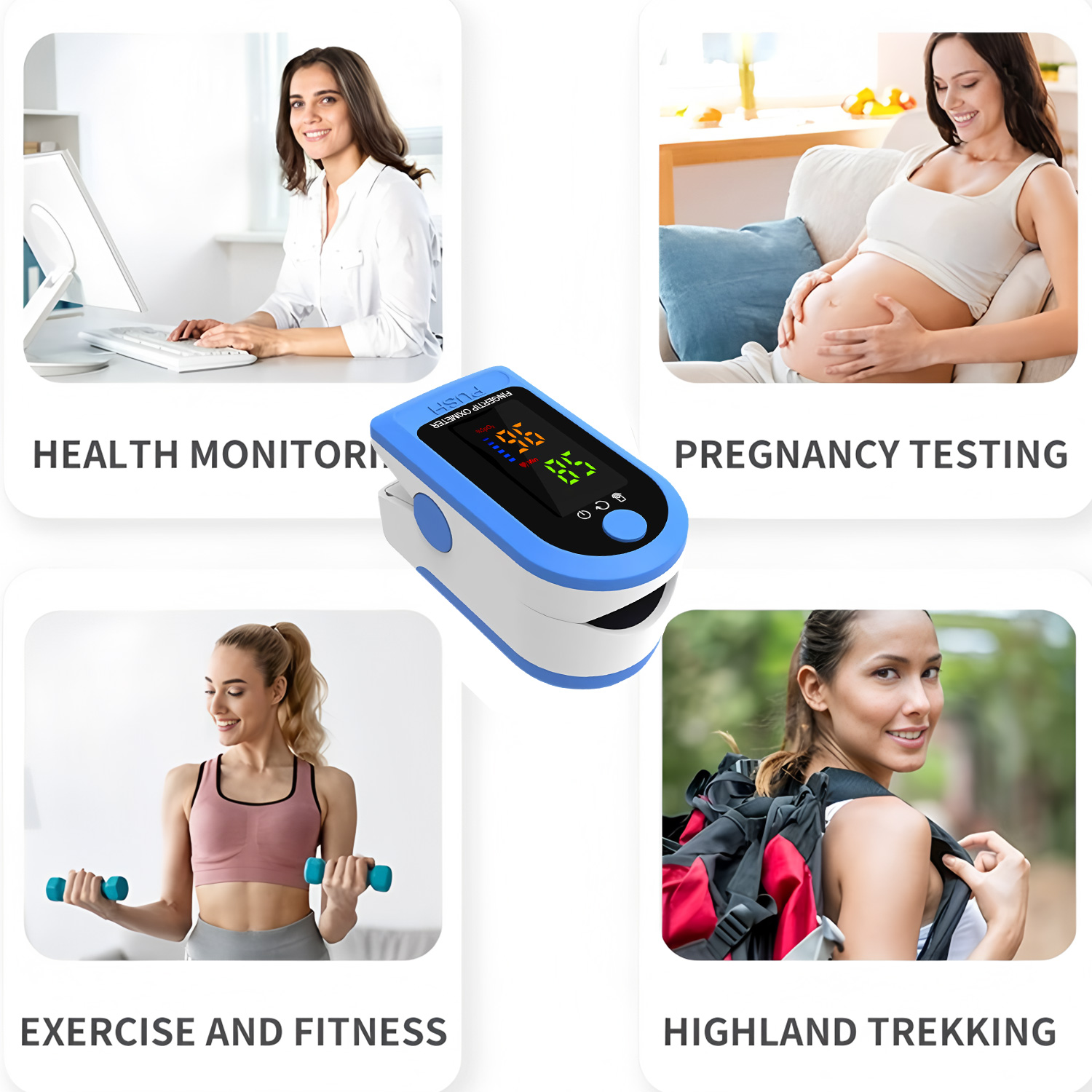 Finger Pulse Oximeter Medical  - Oled Display Module review and price