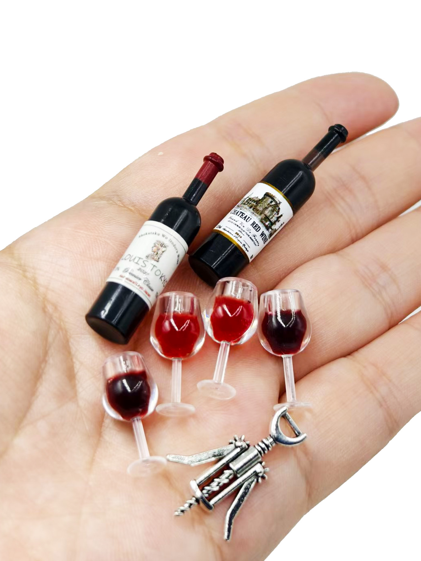 Dollhouse Mini Wine Champagne  - Diy Electronics Housing review and price