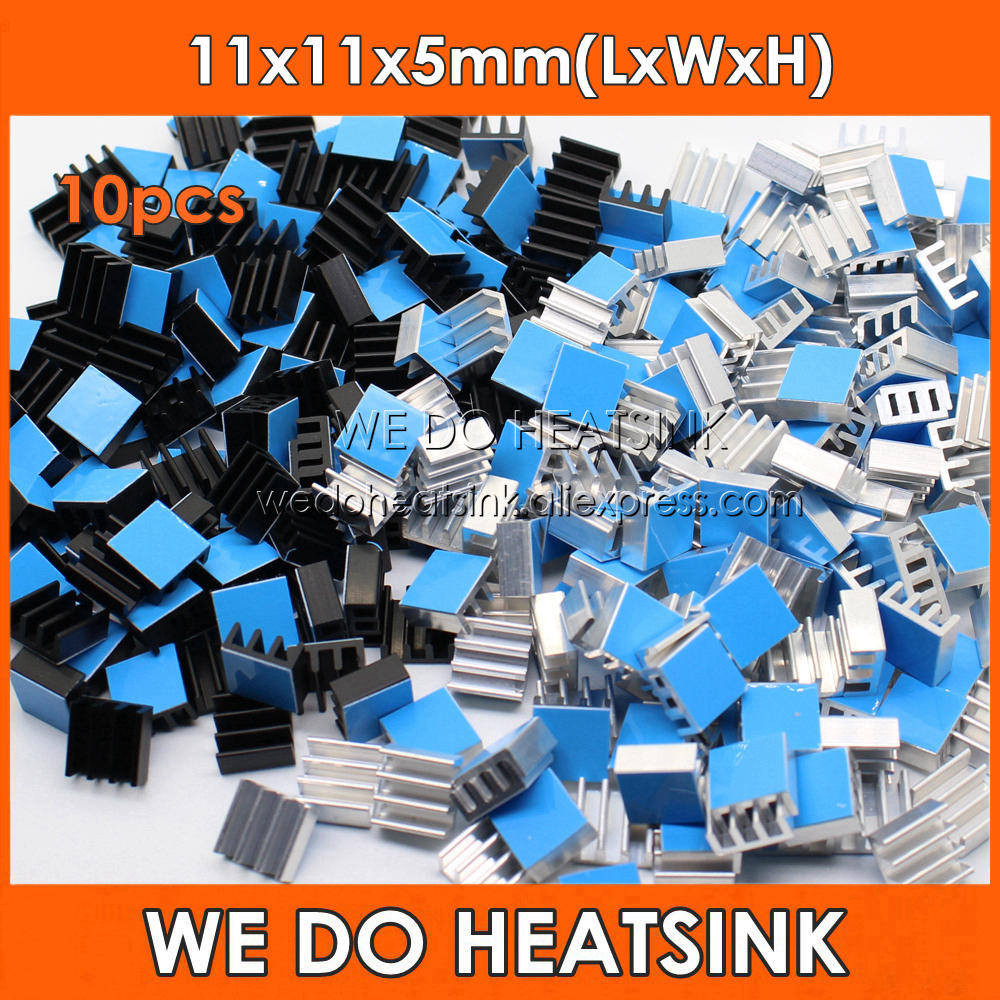 WE DO HEATSINK 10pcs Aluminum  - Diy Electronics For Home review and price
