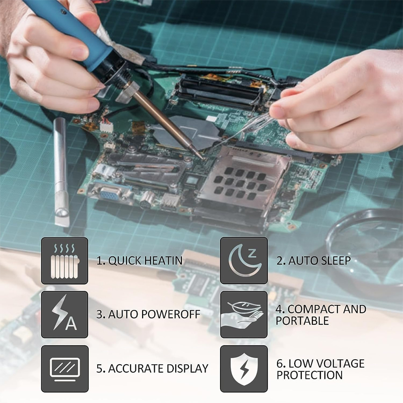 Cordless Soldering Iron Statio - Diy Electronics Gadget review and price