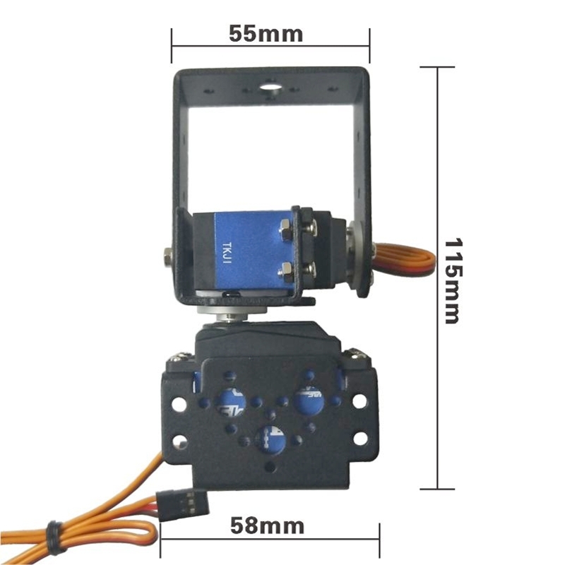 2 DOF Robotic Pan And Tilt Ser - Diy Robot Electronics Kit review and price