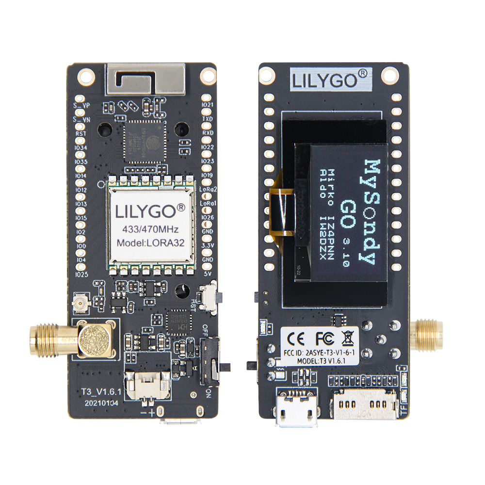 LILYGO® MySondy GO LoRa32 V2.1 - Oled Display Module review and price