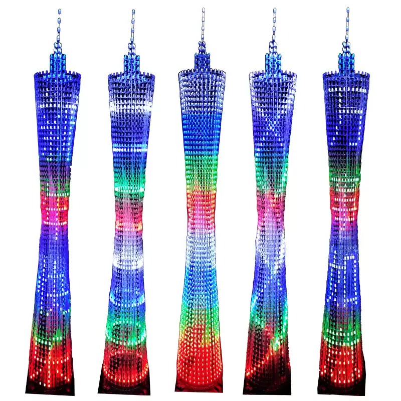 64 Layers Canton Tower DIY Ele - Diy Electronics Gadget review and price