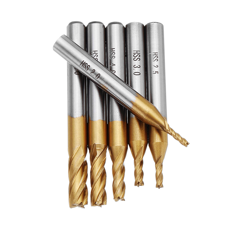 4 Flutes Milling Cutters HSS T - Diy Cnc Router Electronics review and price