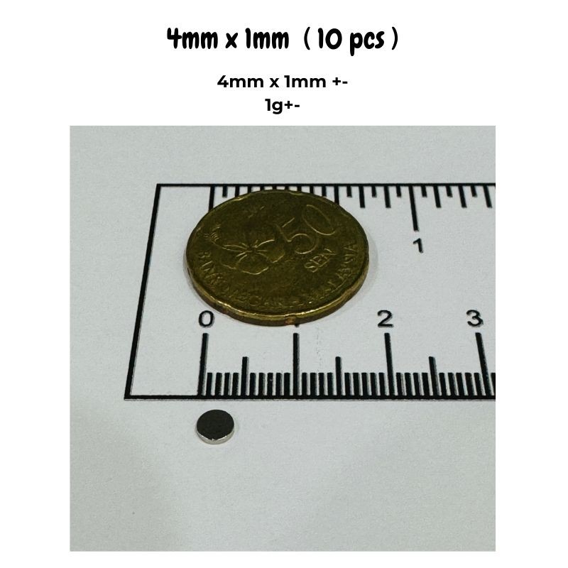 20/50pcs 4x1mm & 5x2mm Magnets - Diy Electronics Gadget review and price