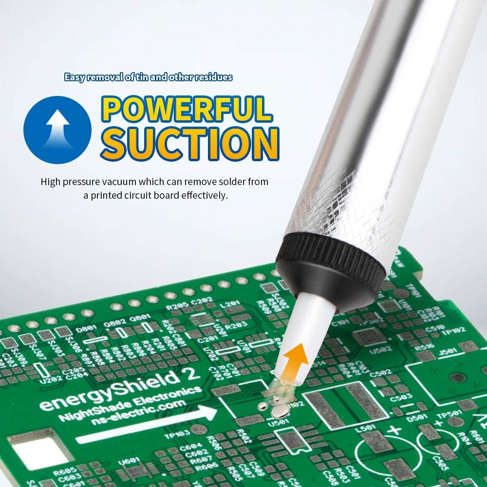 Aluminum Alloy Desoldering Pum - Desoldering Pump Solder review and price