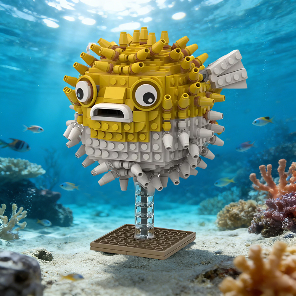 Gobricks MOC Marine Organisms  - Diy Marine Electronics review and price